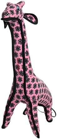TUFFY® - 2 Pack Original : Giraffe Dog Toy : Ultra Durable Plush Dog Toy with Multiple Layers & Reinforced Seams, Washable and Floats, Original Construction