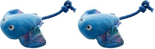 Fringe Studio Plush Dog Toy, Do The Right Sting, Pet Shop Collection (314287) (Pack of 2)