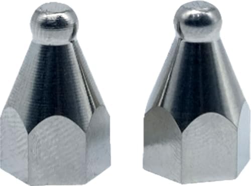 Dogtra Full Titanium Contact Points 5/8" Set of 2 – Female – for Legacy 200C, 280C, 1900S, iQ MINI/Plus, ARC, Edge, 2300, 2700, T&B & More – Hypoallergenic, Lightweight, for Sensitive Skin