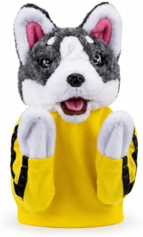 Dog Boxing Hand Puppet Squeaky Chew Toy, Interactive Pet Play Gift