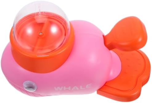 Whale Shaped Dog Slow Feeder Rotating Treat Dispenser Training Aid
