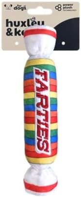 Huxley & Kent Power Plush Squeaky Dog Toy, Farties, Large