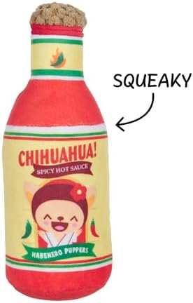 BarkBox Habanero Pupper Sauce Dog Toy - for Dogs