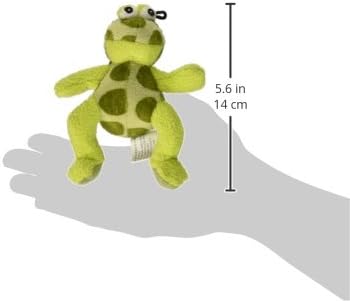 Zanies Croakers Dog Toys, Small, 4.5"