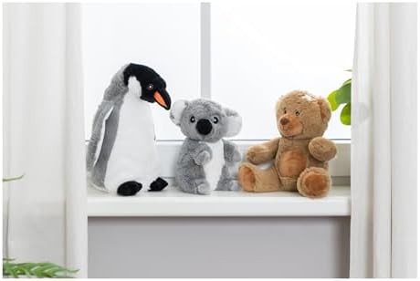 Be Eco Elly the Koala Plush Dog Toy for All Dogs, 8.5" Fun and Cuddly Squeaky Dog Toy, 97% Recycle Material