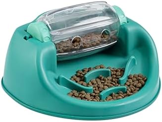 Outward Hound Nina Ottosson Spin N' Eat Dog Puzzle Toy & Slow Feeder, 11.6", (Pack of 6)