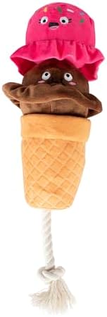 Fringe Studio Losing Cone-TROL Plush Dog Toy, Pet Shop Collection (314433)
