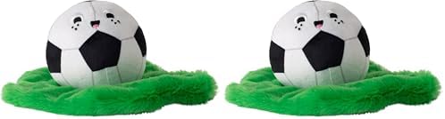 Fringe Studio Plush Dog Toy, JUST Kick IT, Pet Shop Collection (314232) (Pack of 2)