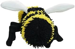 MIGHTY® 2 Pack Microfiber Medium Bee Dog Toys