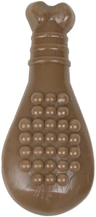 BULLYMAKE Tough Chew Turkey Leg Dog Toy, Durable Nylon, Aggressive Chewers