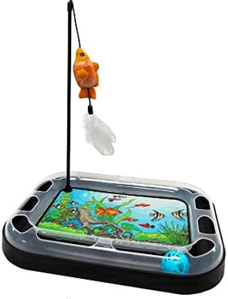 Cat Scratching Toy – Scratcher Board & Fish Aquarium Design