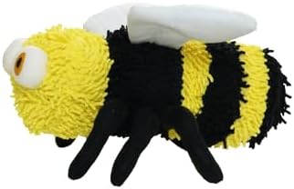 MIGHTY® 2 Pack Microfiber Medium Bee Dog Toys