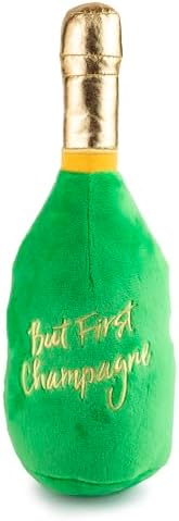 Haute Diggity Dog Woof Clicquot Classic Plush Dog Toy Wine Parody Chew Toys