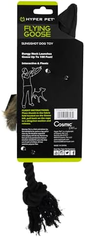 Hyper Pet Flying Series Fetching Dog Toy Slingshot, Goose