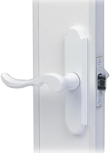 370-78 XL Pet Door White 34-in. Storm Door
