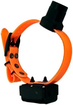 DT SYSTEMS RAPT1450 Upland Beeper Additional Collar Receiver for RAPT1450 Dog Training System, Rechargeable Programmable 12-23" Adjustable Add-On E-Collar - Orange