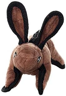 TUFFY® : 2 Pack Jr Rabbit Dog Toy: Ultra Durable Plush Toy with Multiple Layers & Reinforced Seams, Washable and Floats, Original Construction