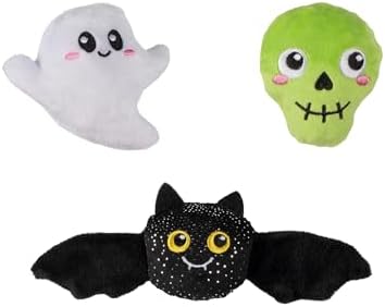 Fringe Studio Pet Toy, Boo YAH! Plush Dog Toy 3 PCS Set, PetShop Collection (662191)