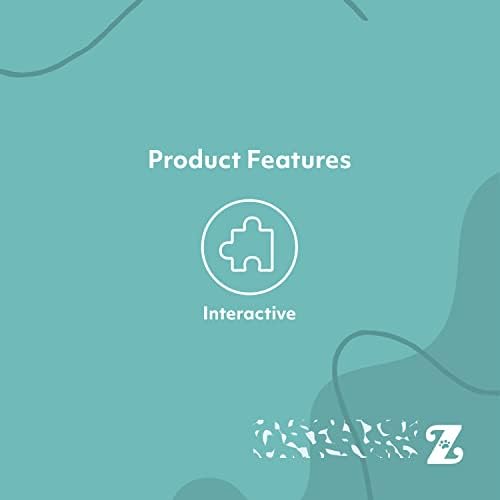 ZippyPaws Burrow Interactive Dog & Puppy Toys for Boredom - Churro Cone
