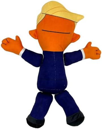 Trumpy Trump Dog Toy Funny Donald Stuffed Chew Toy