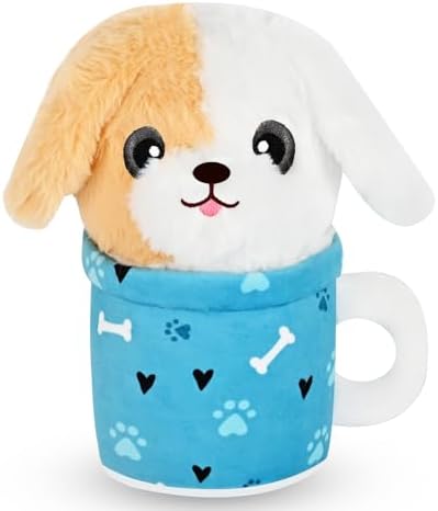 Easter Dog Toys with Squeaker for Large Breed Interactive Dog Chew Toys for Puppies Small and Large Dogs Puppy Squeaky Dog Training and Reduce Boredom (Cup Puppy