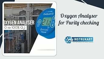 Digital OxiQuant S Portable Oxygen Analyser (0 to 100% Vol) | Oxygen Concentration Monitor | High Accuracy Oxygen Analyzer | Oxygen Purity Tester | O2 Quality Tester | Model: OxiQuant Sgas Monitoring