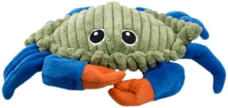 Tall Tails Plush Animated Moving Toy for Dogs, Crab