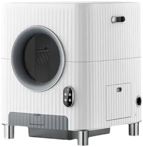 Cat Litter Box with Air Deodorizer and Sensor Door