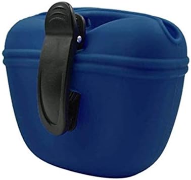 RoyalCare Silicone Dog Treat Pouch-Small Training Bag-Portable Dog Treat Bag for Leash with Magnetic Closure and Waist Clip[US Design Patent]