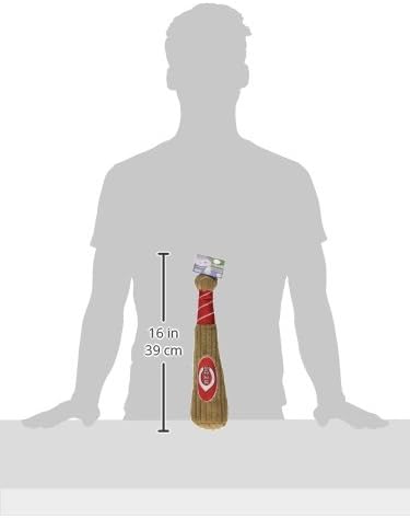 MLB Cincinatti Reds Baseball Bat Toy for DOGS & CATS. Soft Corduroy Plush Dog Toy with Inner SQUEAKER, MLB Chew Toys for Dogs or Cats. Durable Fun Interactive Dog Toy with Team Names and Logo