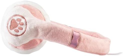 Haute Diggity Dog Barks Headphones Plush Dog Toy, Funny Parody Chew Toys