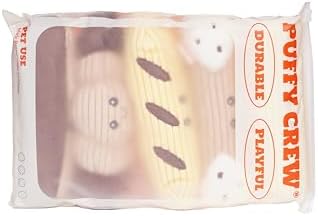 Squeaky Dog Plush Toy, Bakery Bite_Stick Collection, 8", for Small and Medium Dogs (5 in 1, Small)