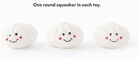 ZippyPaws Burrow Interactive Dog & Puppy Toys for Boredom - Soup Dumplings