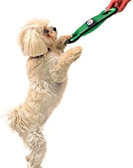 Pets First NFL Football Field DOG TOY with Squeaker. - PITTSBURGH STEELERS - For Tug, Toss, and Fetch. - Tough & Durable PET TOY (PIT-3030)