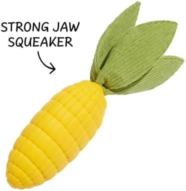 BarkBox Corn to Run Dog Toy - Toy for Large Dogs