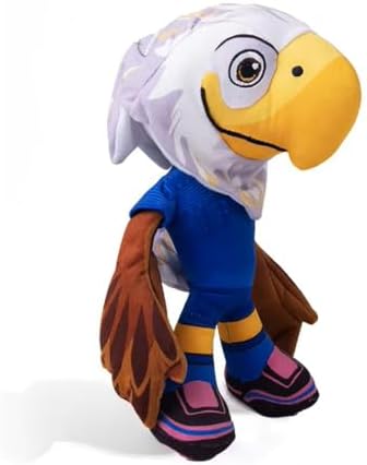 World Cup 2026 Officially Licensed Mascot Pet Plush, Dog Toy, Clutch(USA) Dog Bite Toy, Fan Pet Lover Collection