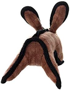 TUFFY® : 2 Pack Jr Rabbit Dog Toy: Ultra Durable Plush Toy with Multiple Layers & Reinforced Seams, Washable and Floats, Original Construction