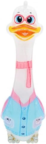 Molaxpet Funny Squeaky Dog Toy Cute Costumed Duck Design Chew Toys for Pet