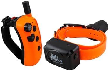 DT SYSTEMS RAPT1450 Upland Beeper E-collar - Compact Adjustable Expandable Remote Dog Trainer, 1400-Yard Range - Rechargeable Waterproof Collar & Floating Remote/Transmitter