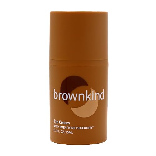 Eye Cream – Reduces Dark Circles & Puffiness, Lightweight Formula with Peptides & Amla, Dermatologist-Designed for Melanin-Rich Skin, 15ml