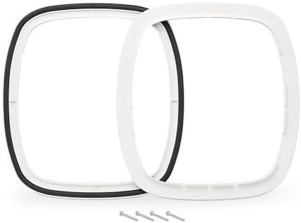 PetSafe Big Cat Door Glass Installation Adaptor, Glass Doors/Windows, White