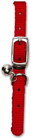 Catit Nylon Adjustable Cat Collar, Red