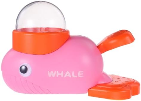 Dog Treat Dispenser with Rotating Food Dispensing Whale Shaped