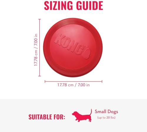 KONG Goodie Bone and Flyer Dog Toy Set, for Small Dogs