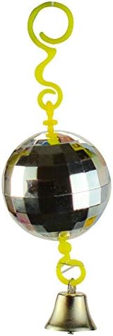JW Pet Company Activitoy Disco Ball Small Bird Toy, Colors Vary