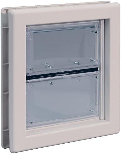 Ideal Pet Products Air Seal Pet Door | Telescoping Frame, Small, 6.63" x 7.25" Flap Size