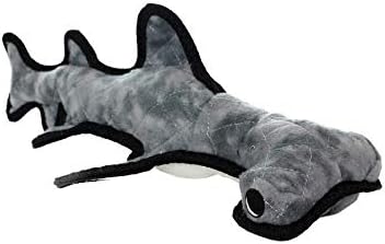 TUFFY® 2 Pack Alligator Hammerhead Ultra Durable Plush Dog Toys