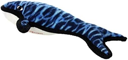 TUFFY® : 2 Pack Whale Dog Toy: Ultra Durable Plush Toy with Multiple Layers & Reinforced Seams, Washable and Floats, Original Construction