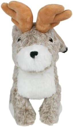 Tall Tails Jackalope Plush Animated Moving Toy for Dogs, Jackalope