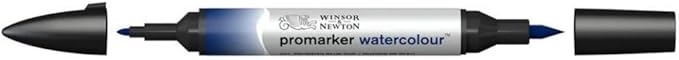 Winsor & Newton ProMarker Watercolor Marker, Prussian Blue Hue